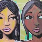 ROLE MODEL - 8x24 inches on canvas